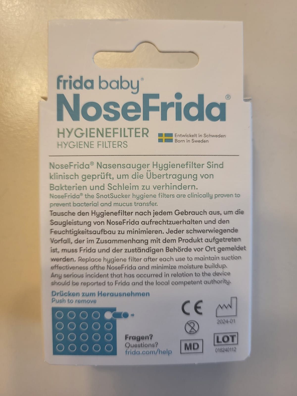 Frida Baby Hygienefilter
