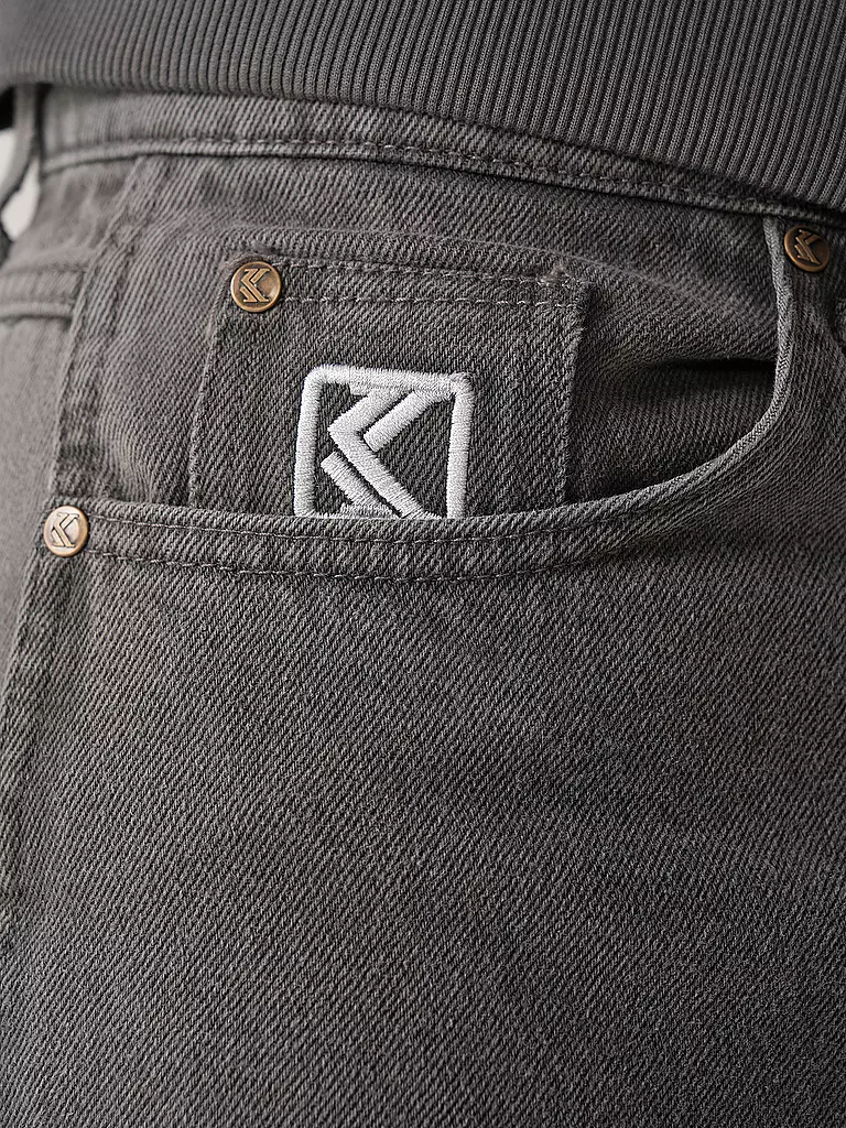KARL KANI Jeans Baggy Fit  grau
