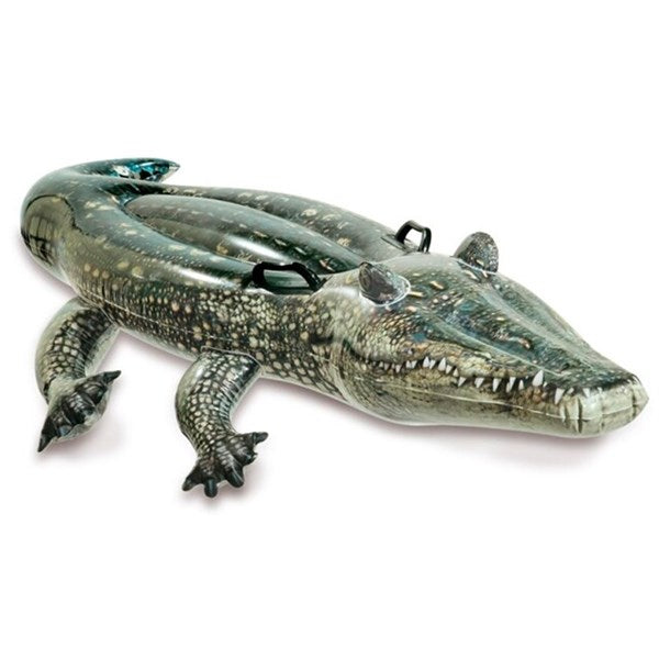 Køb INTEX® Realistisk Alligator Ride-On