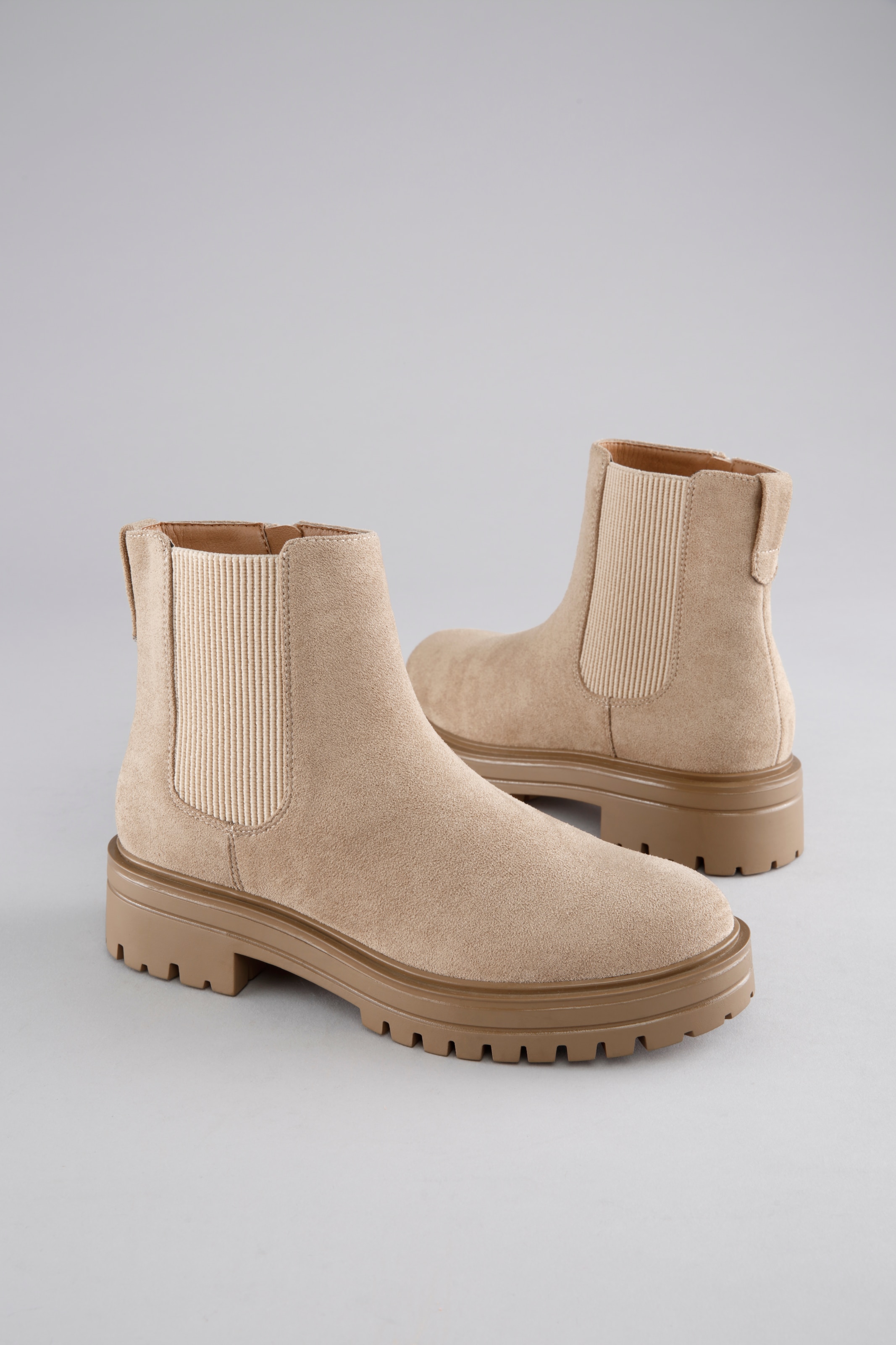Aniston SHOES Chelseaboots  , Stiefelette, Blockabsatz, mit breitem Stretch - NEUE KOLLEKTION