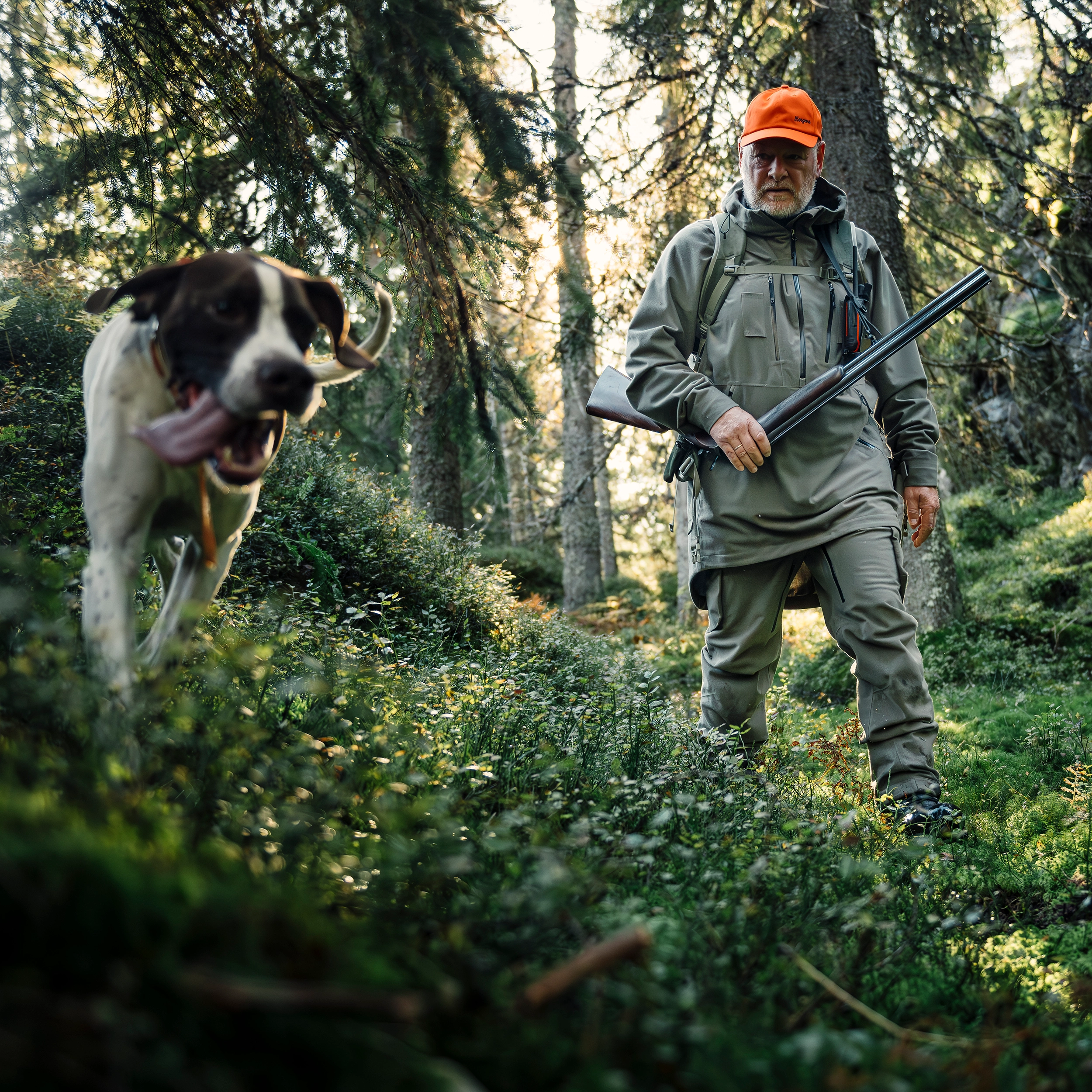 Hogna 3L Anorak Green Mud