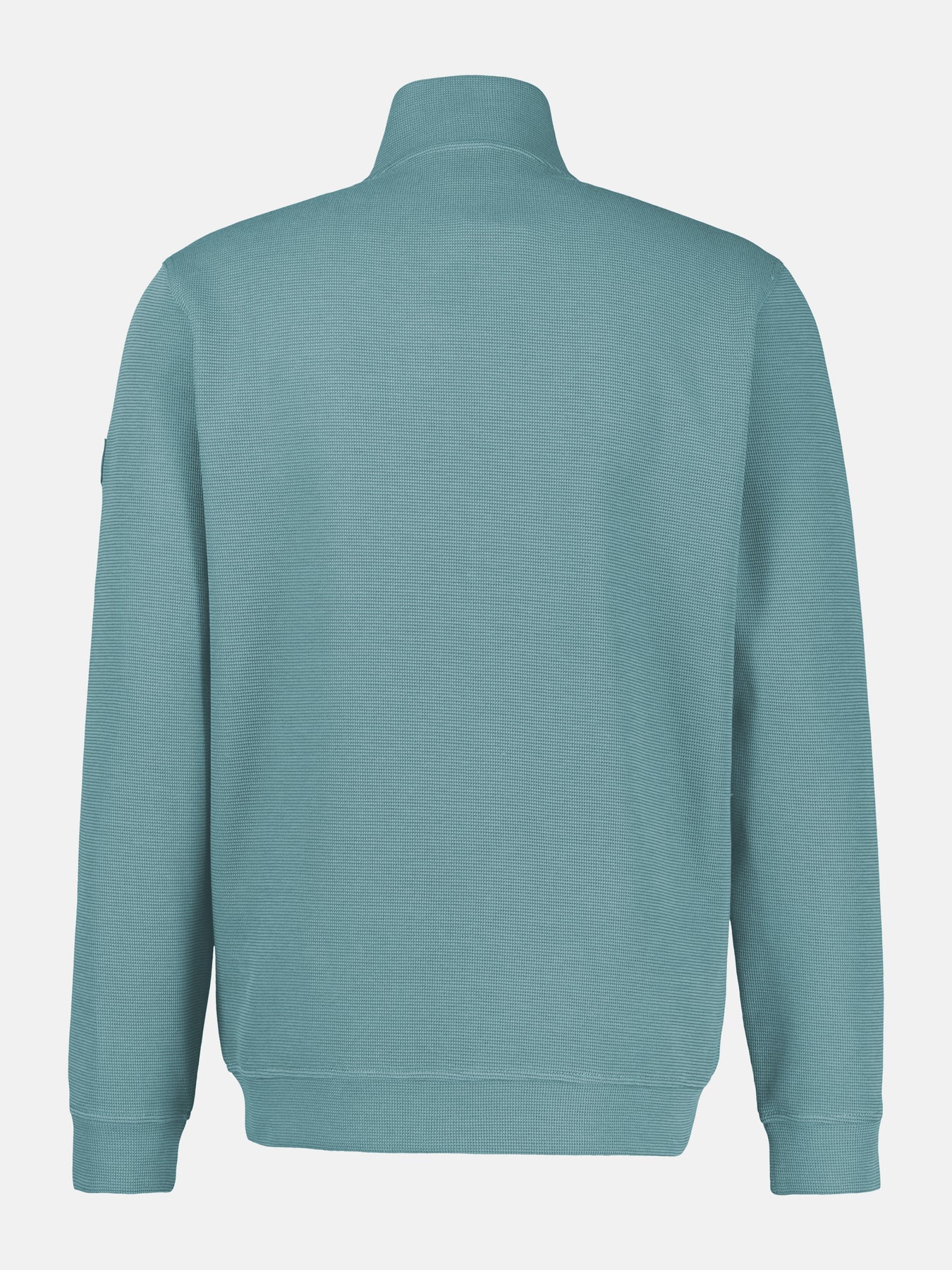 Sweatjacke aus weichem Baumwollmischgewebe