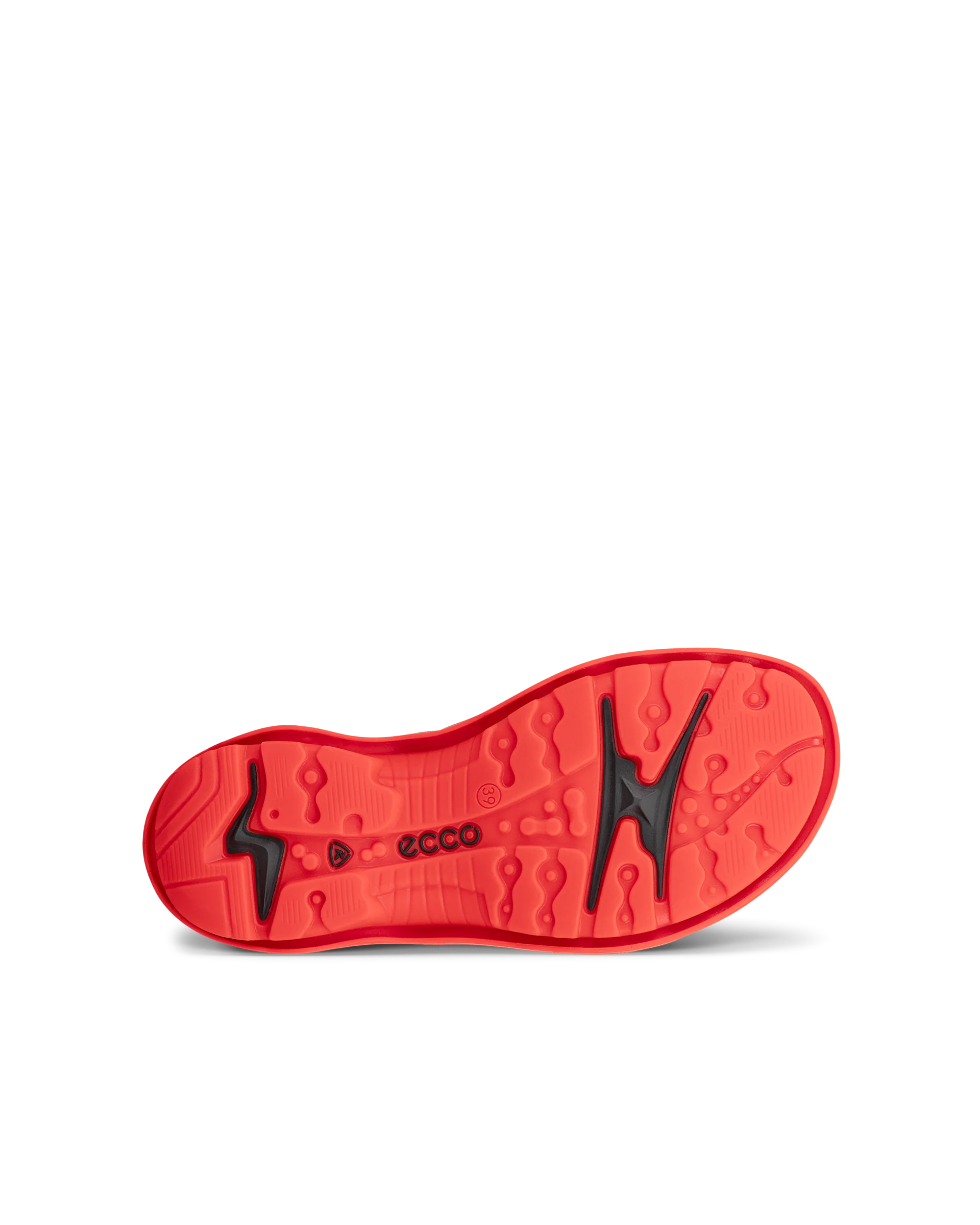 ECCO OFFROAD Damen Trekkingsandale aus Leder Rot
