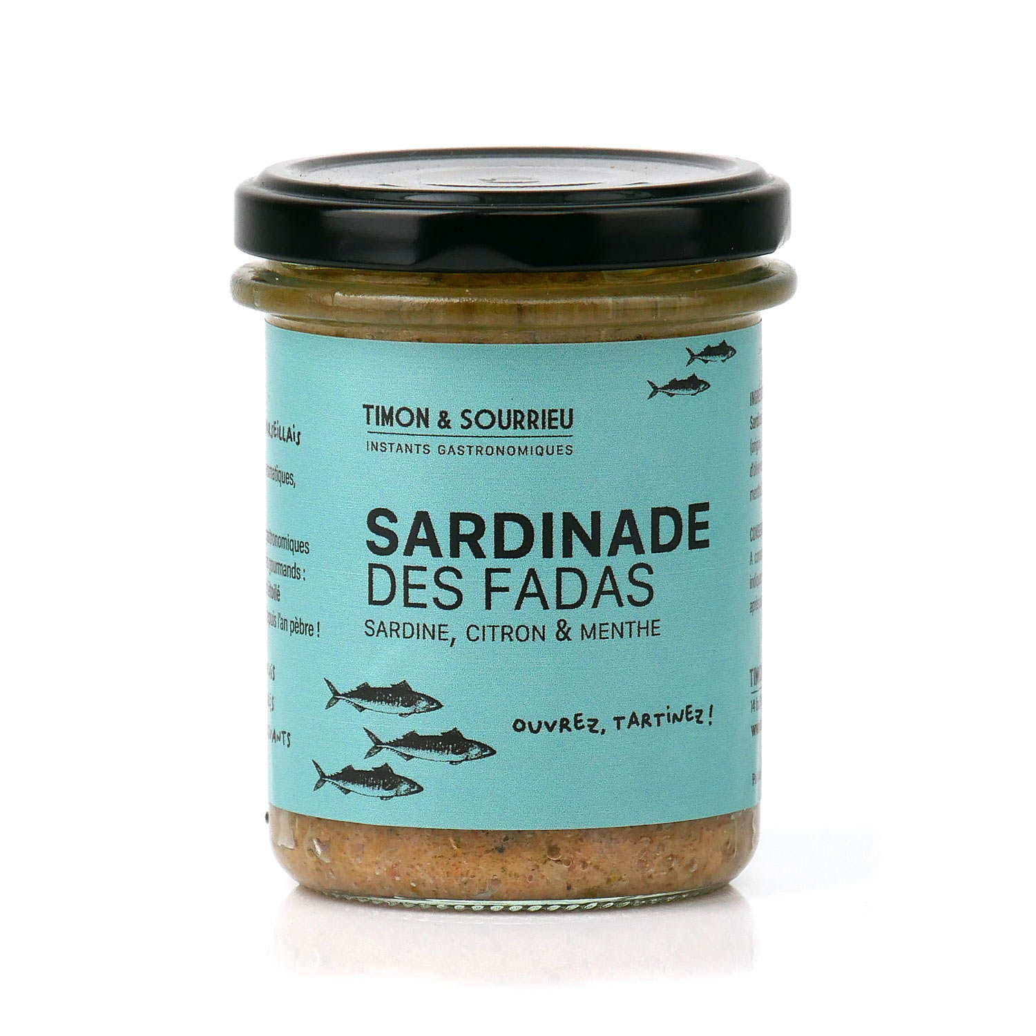 Sardinade des fadas - Tartinable de sardines, citron et menthe