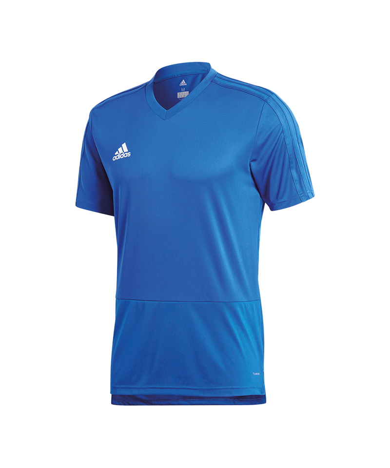 adidas Condivo 18 Training T-Shirt Blau Weiss