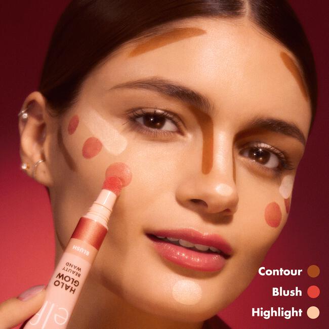 e.l.f. Halo Glow Contour Beauty Wand Tan/Deep
