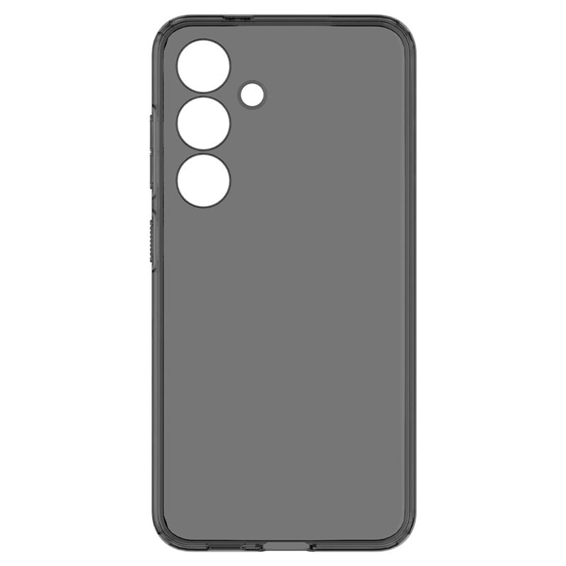 Samsung Galaxy S24  Plus Liquid Crystal Case Gummi Hülle (ACS07324) - Space Crystal (Grau / Transparent)