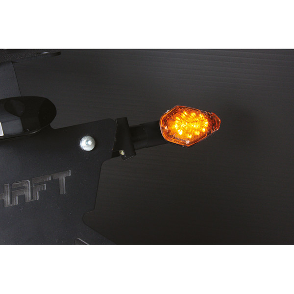 Chaft - Clignotants LED Trance Noir / Orange