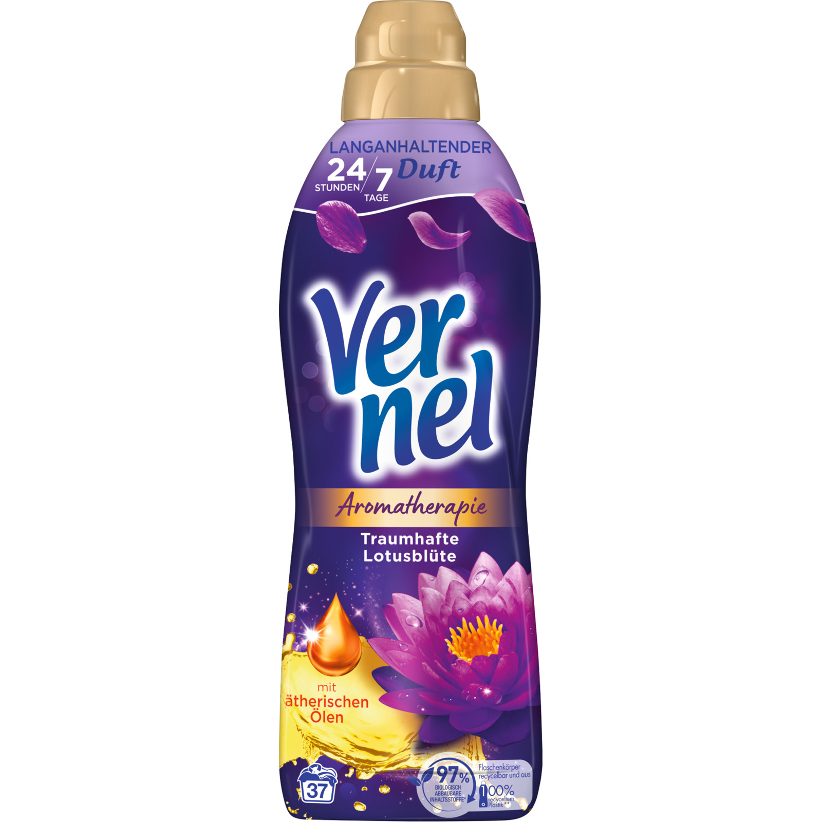 Vernel Weichspüler Traumhafte Lotusblüte 37 Waschgänge