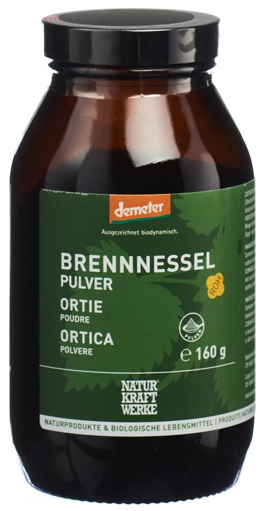 NATURKRAFTWERKE Brennnesselpulver Plv Demeter 160 g