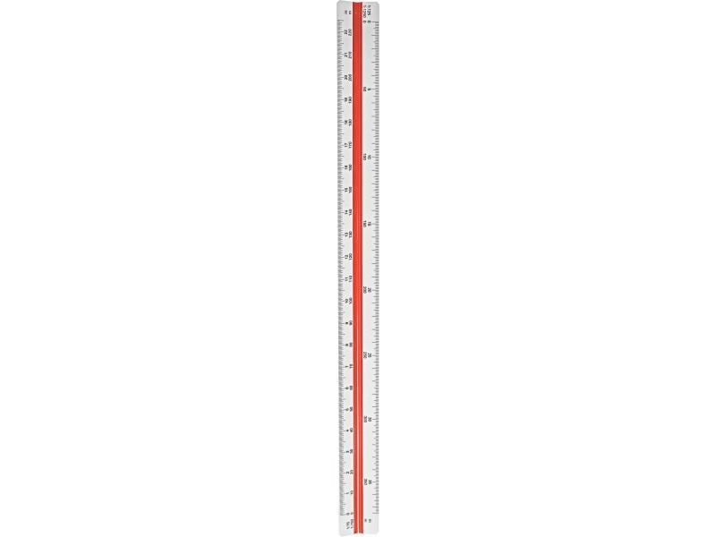 Rotring Lineal Dreikant-Reduktionsmassstab, 30 cm Lineal