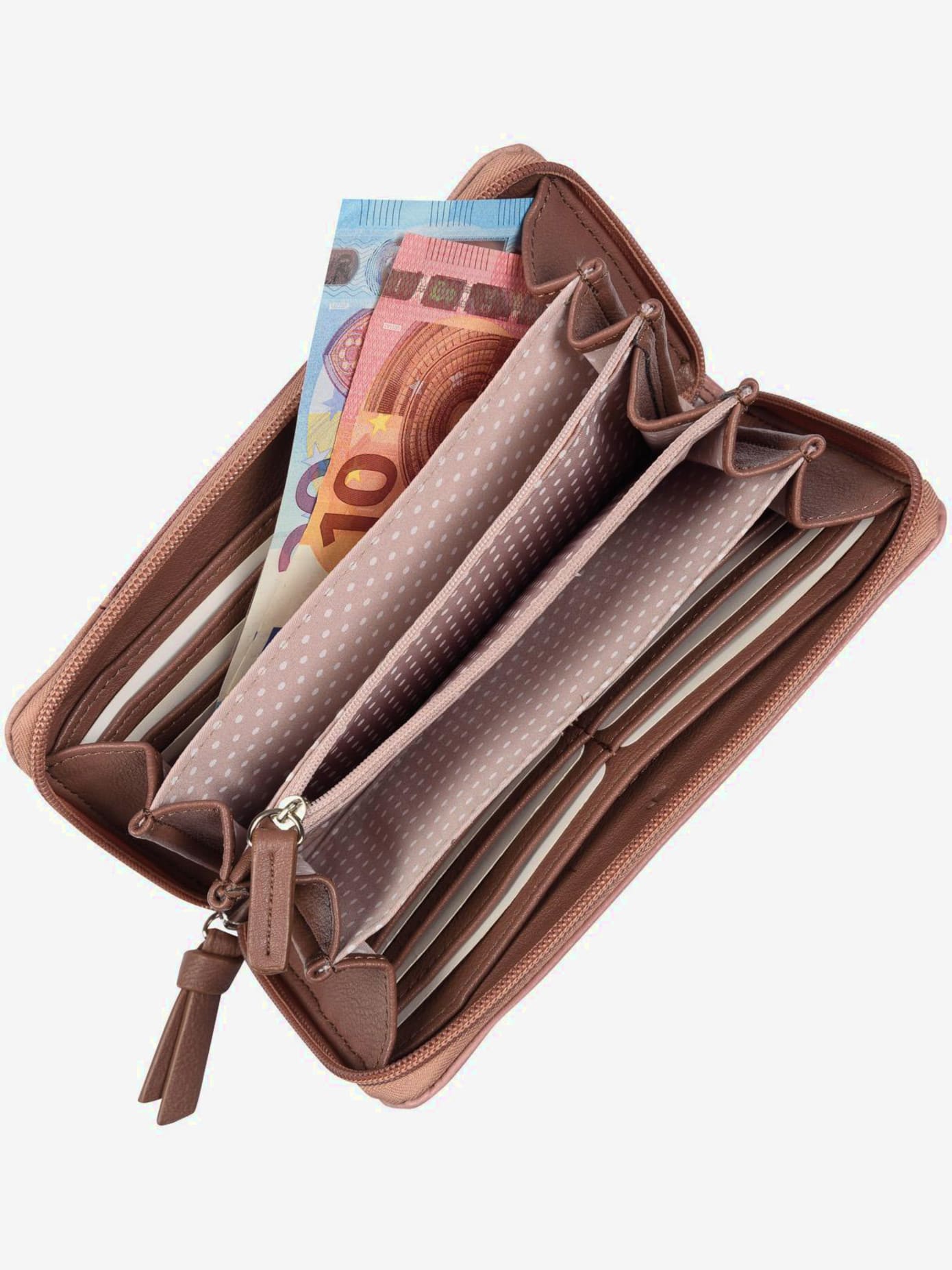 Porte-monnaie matière synthétique chic