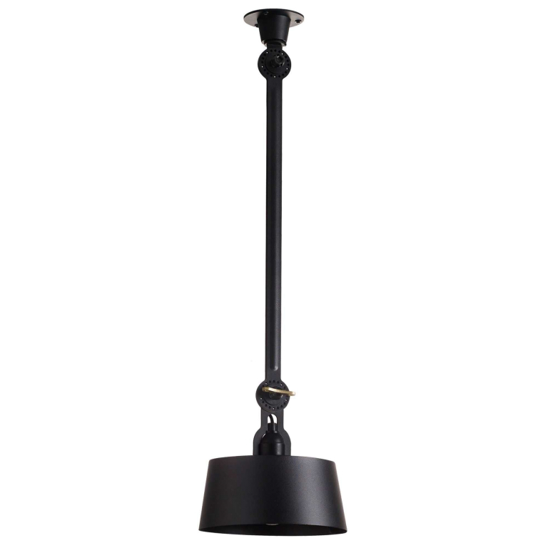 Tonone Bolt Upperfit 1 Arm plafondlamp Ø22 install Smokey Black