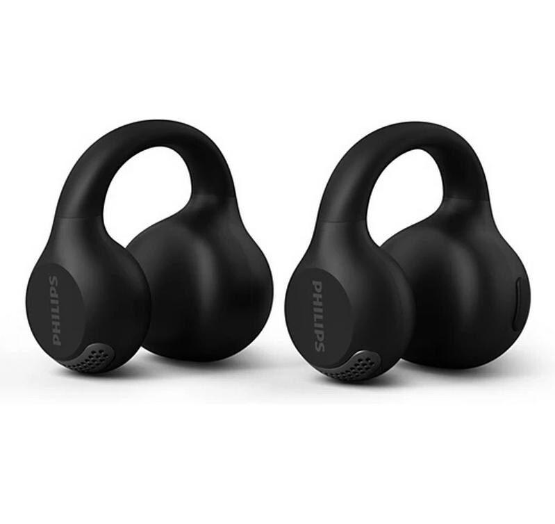 Open-Ear-Kopfhörer TAQ2000BK/00 SchwarzOpen-Ear True Wireless Kopfhörer mit klarem Sound und hohem Tragekomfort