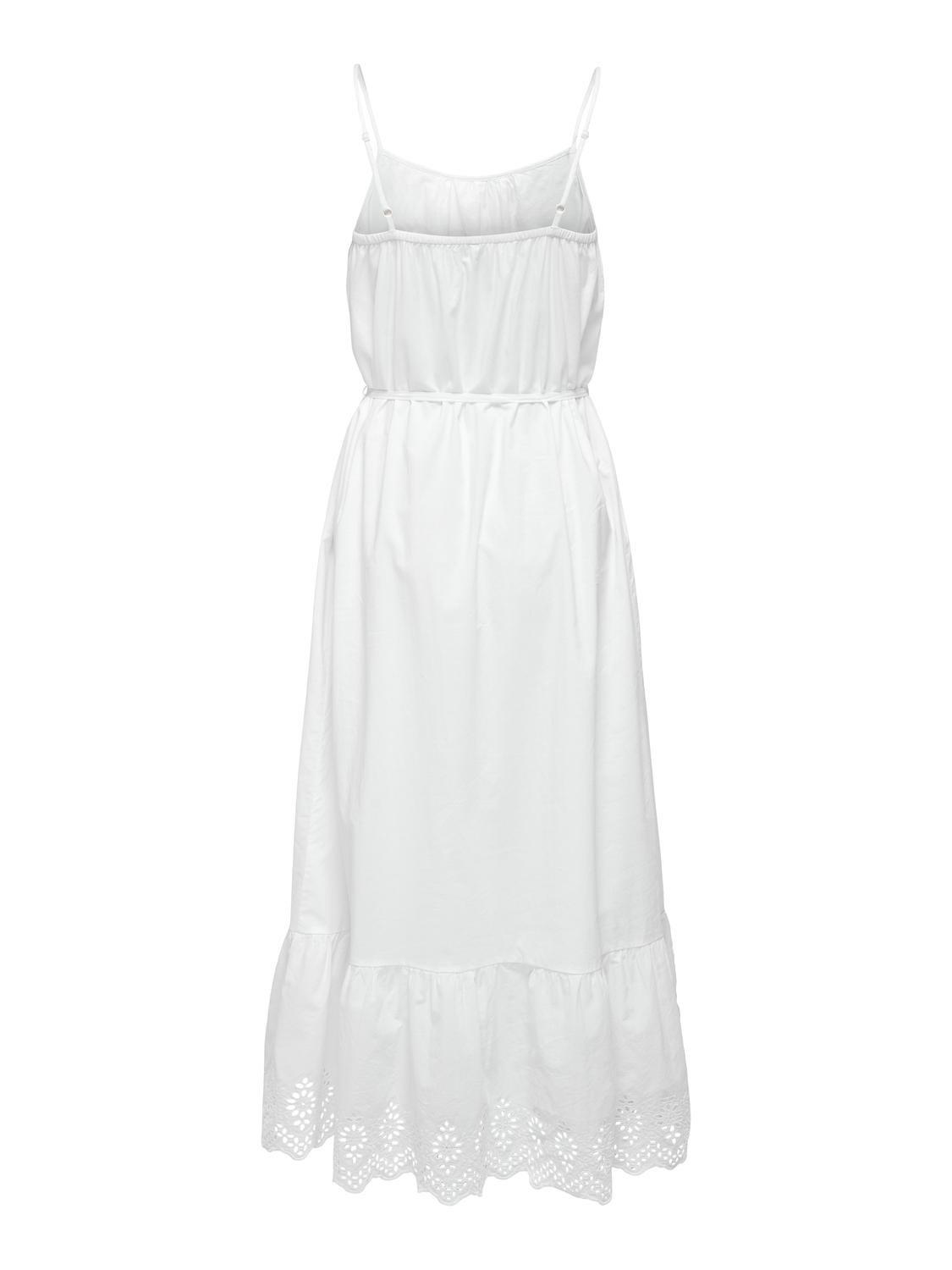 ONLLOU Midikleid Bright White