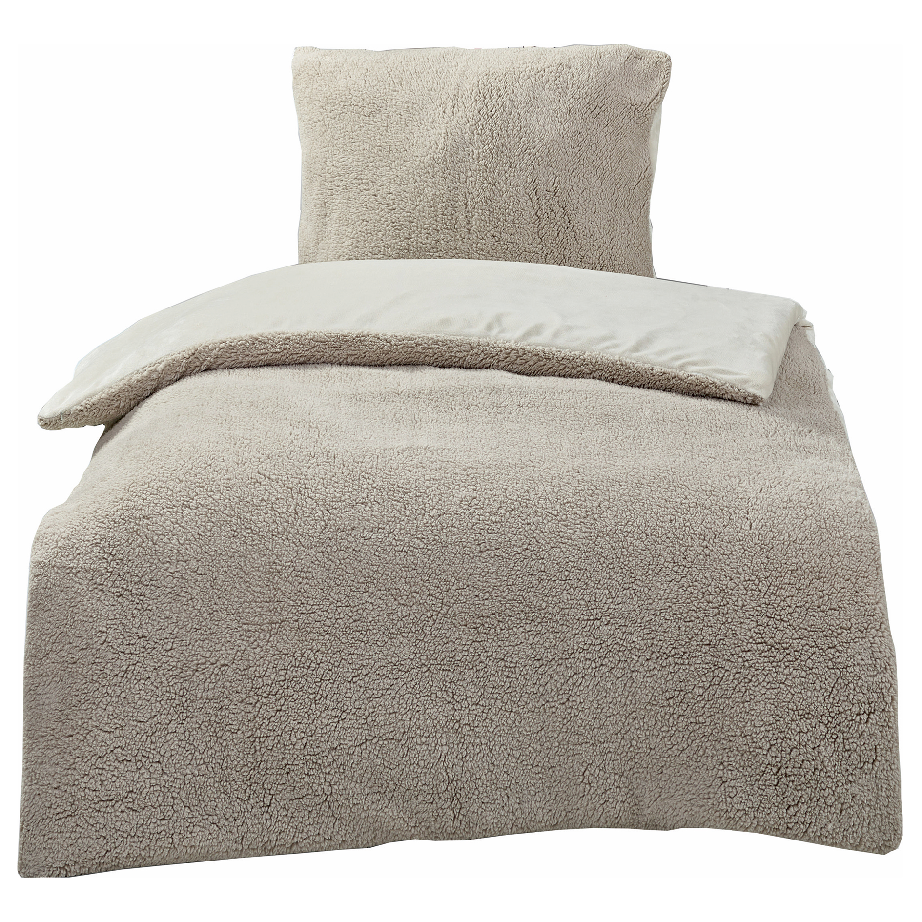 Bettwäsche - beige - Cashmere Touch - 135x200 cm