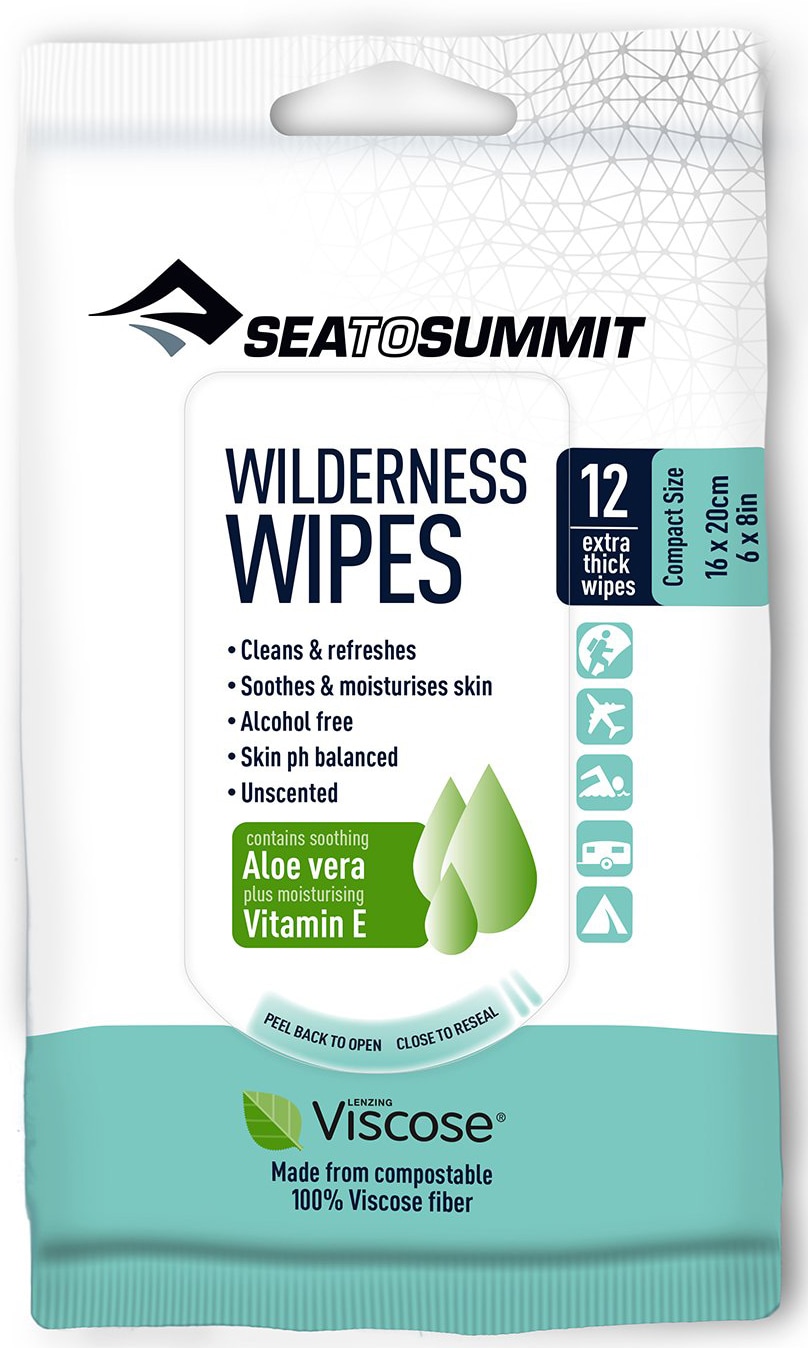 Sea to Summit Wilderness Wipes Compact<br>Vaskeklut