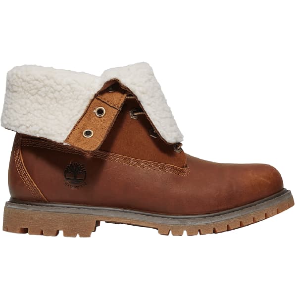 Après ski TIMBERLAND AUTHENTIC MID WARM LINED WATERPROOF BOOT W DARK BROWN