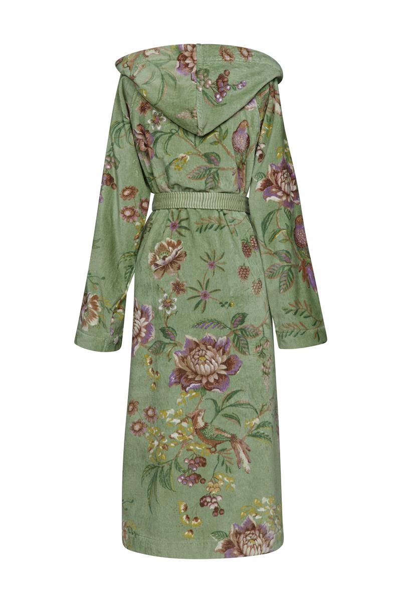 Pip Studio Secret Garden Badjas - Groen - S