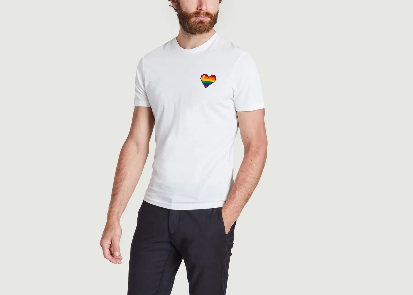 T-shirt col rond manches courtes JagVi Rive Gauche