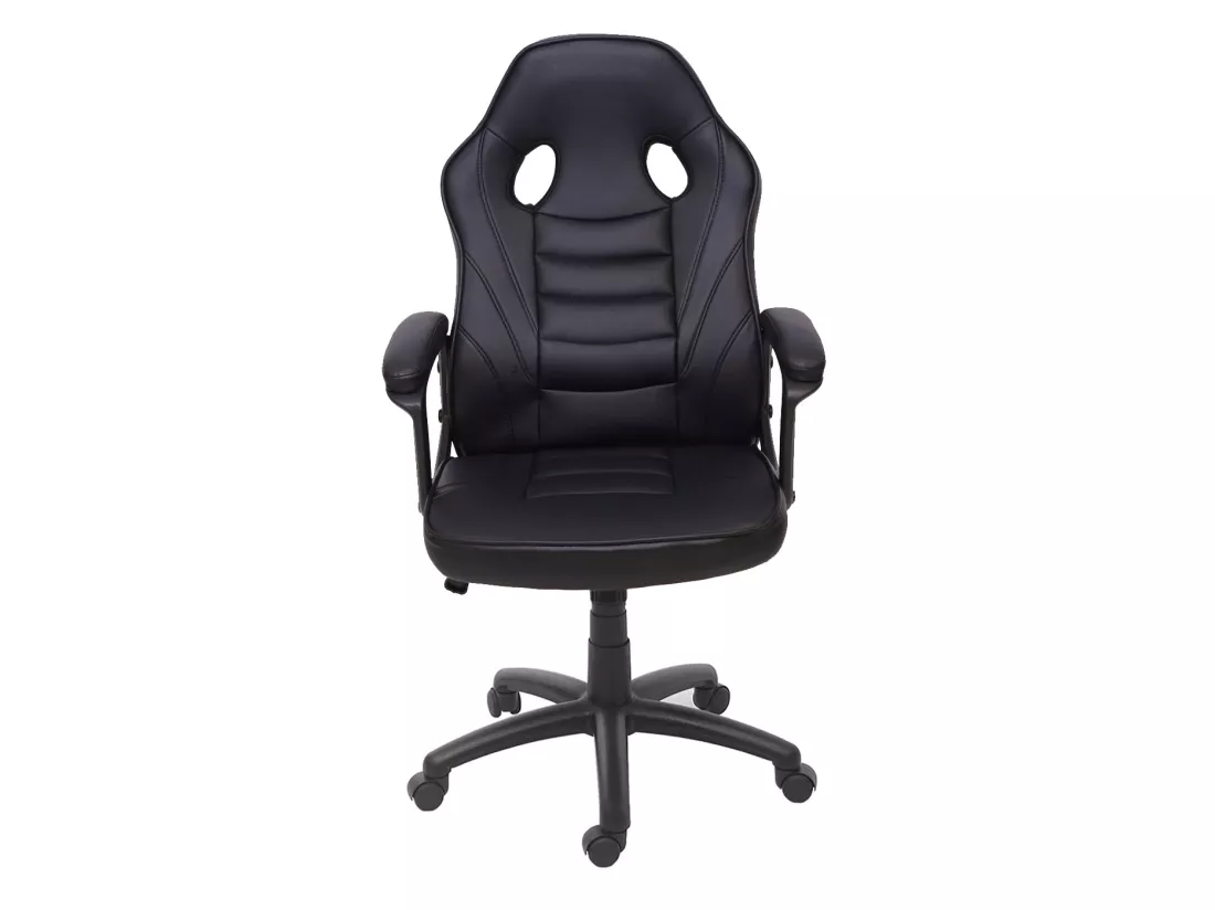 Chaise de bureau MCW-F59, noir