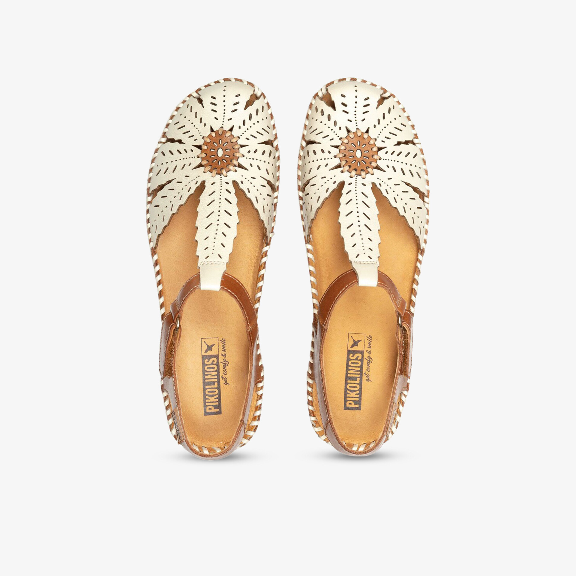 PIKOLINOS Damen Sandalen weiß