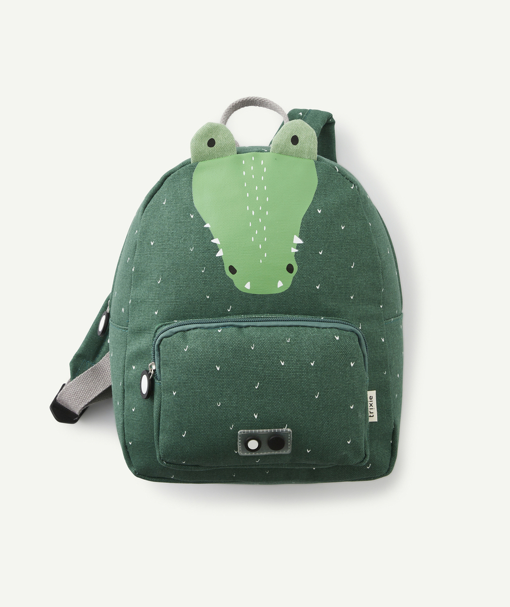 TRIXIESAC À DOS VERT CROCODILE ENFANT