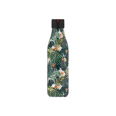Les Artistes Paris - Gourde Bouteille isotherme 500 ml - Hawaii - acier inoxydable