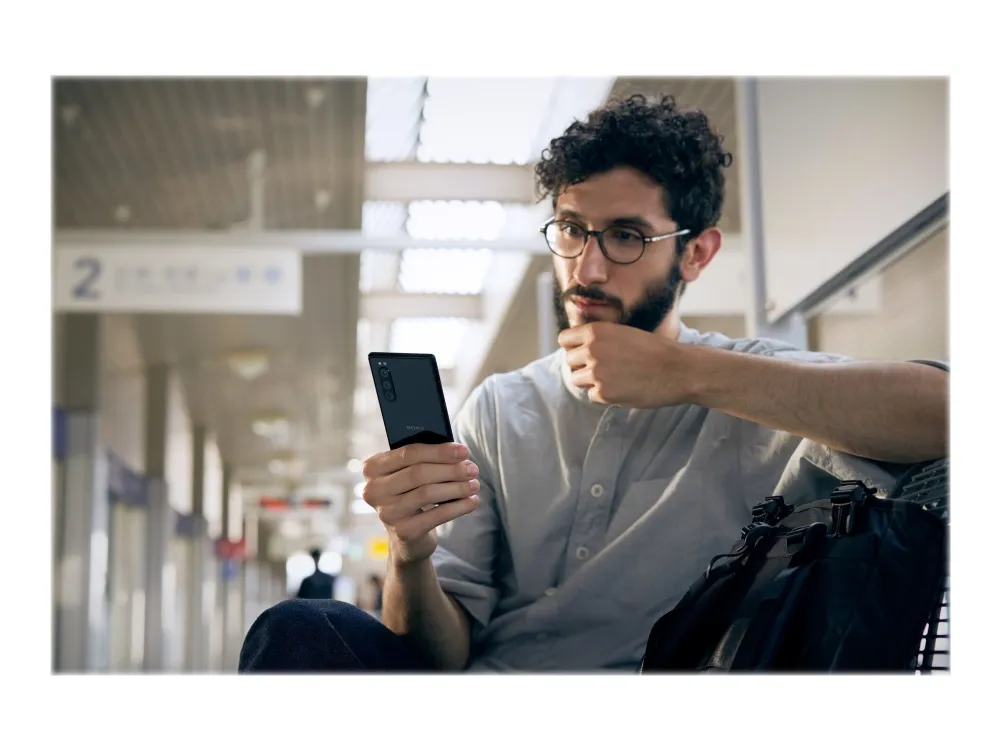 [OUTLET] - Sony XPERIA 5 - 4G smartphone - dual-SIM - RAM 6 GB / Intern hukommelse 128 GB - microSD slot - OLED-skærm - 6.1