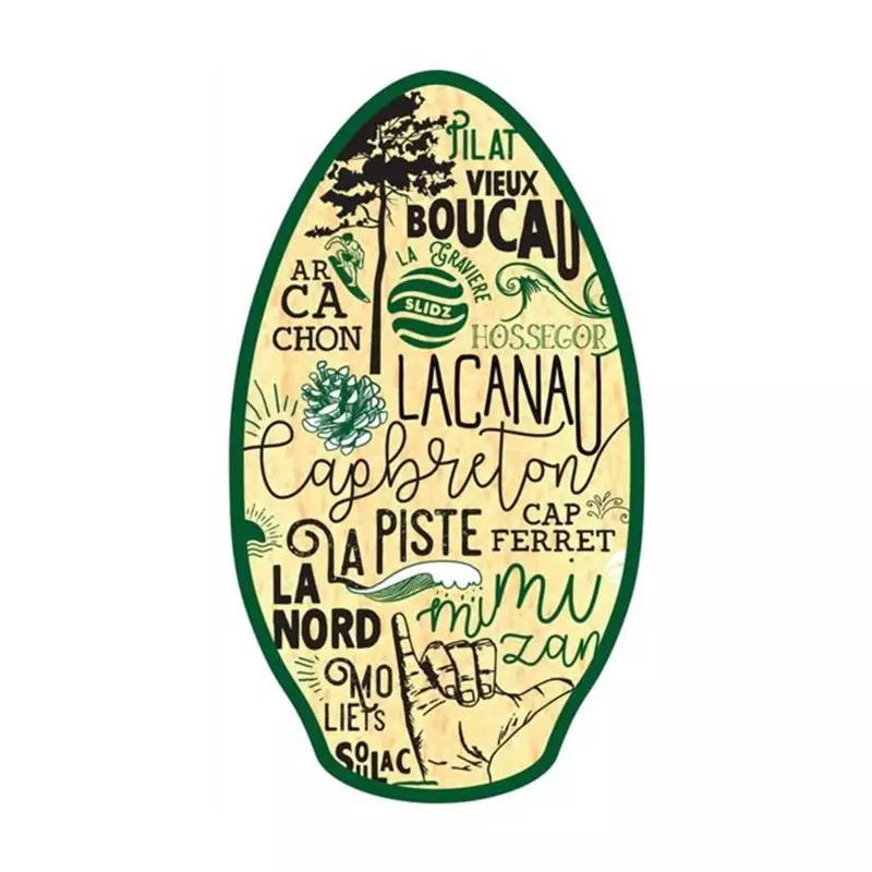 Skimboard WOOD Landes 41