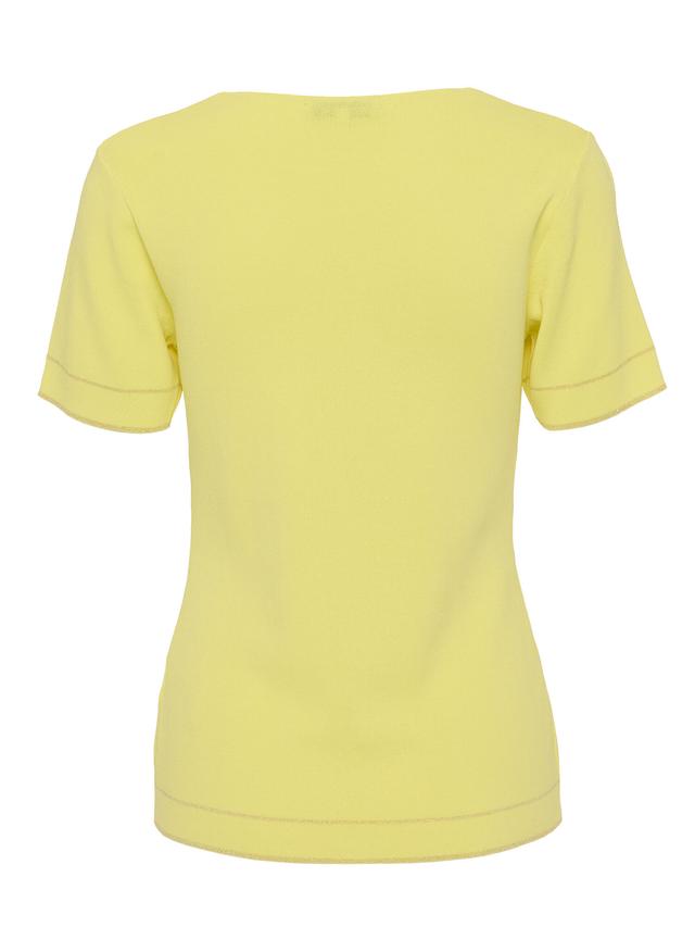 Pulli V-Ausschnitt Kurzarm