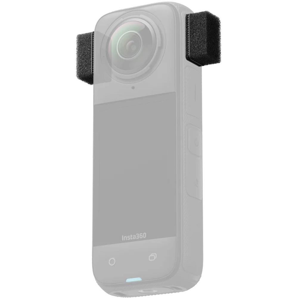 insta360 - Protections anti-vent pour micro | X4 Noir