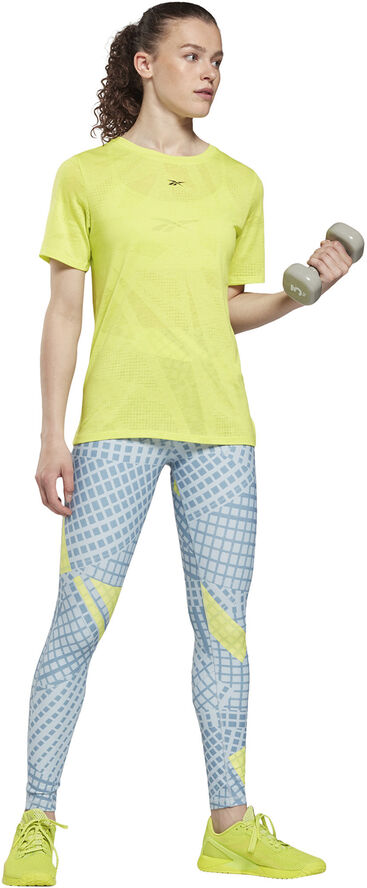 Reebok Burnout trænings T-Shirt Gul