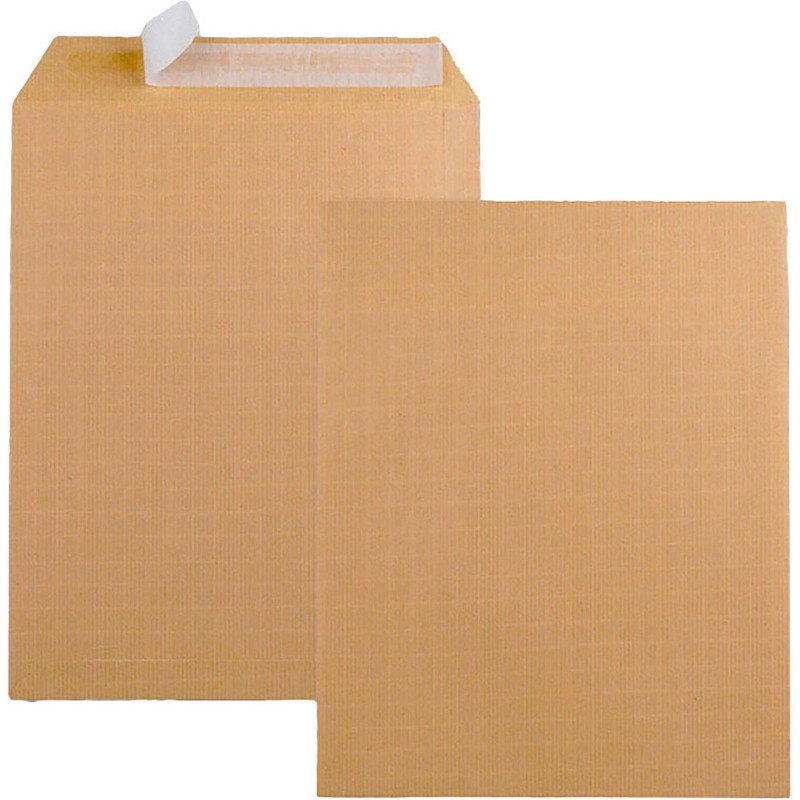 Pochette kraft armé brun 260 x 330 mm 120 g - Boîte de 10