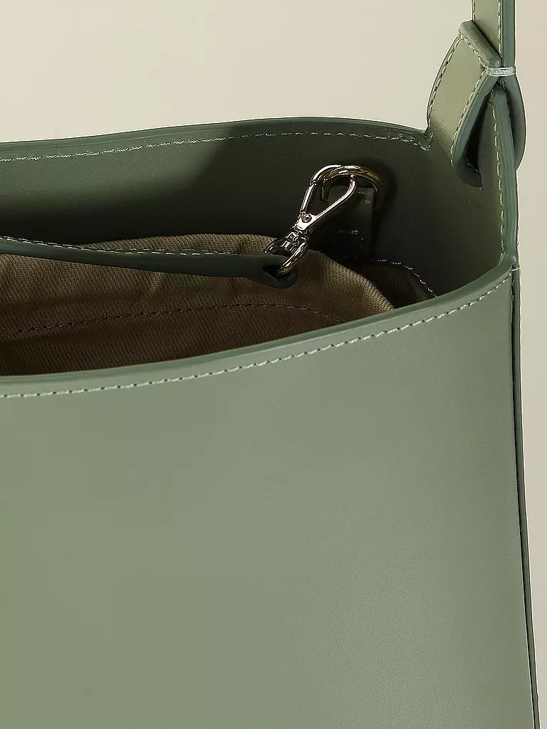 A.P.C. Ledertasche - Umhängetasche VIRGINIE Small  hellgrün