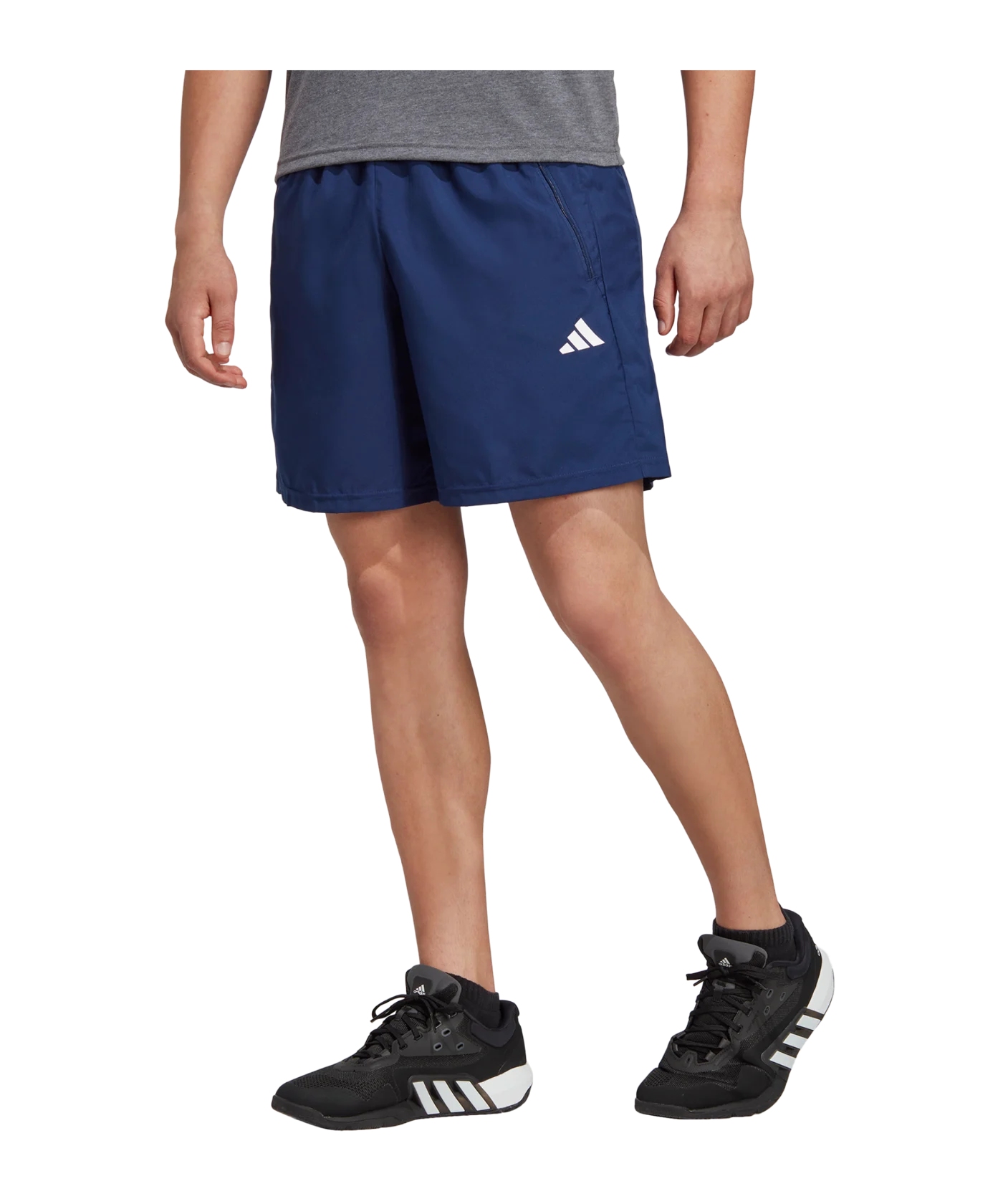 adidas Essentials Woven Short Blau Weiss