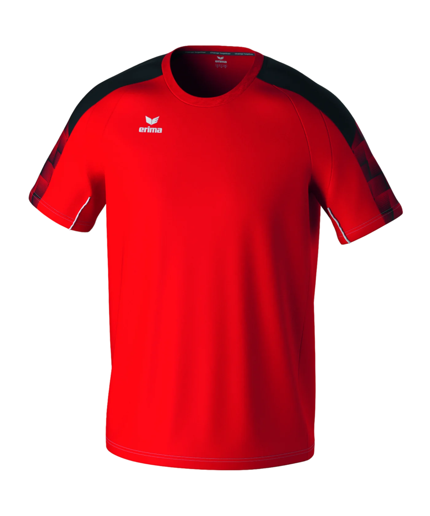 Erima Evo Star T-Shirts Kids Rot Schwarz