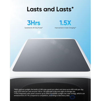 Eufy S220 SoloCam draadloze beveiligingscamera Wit