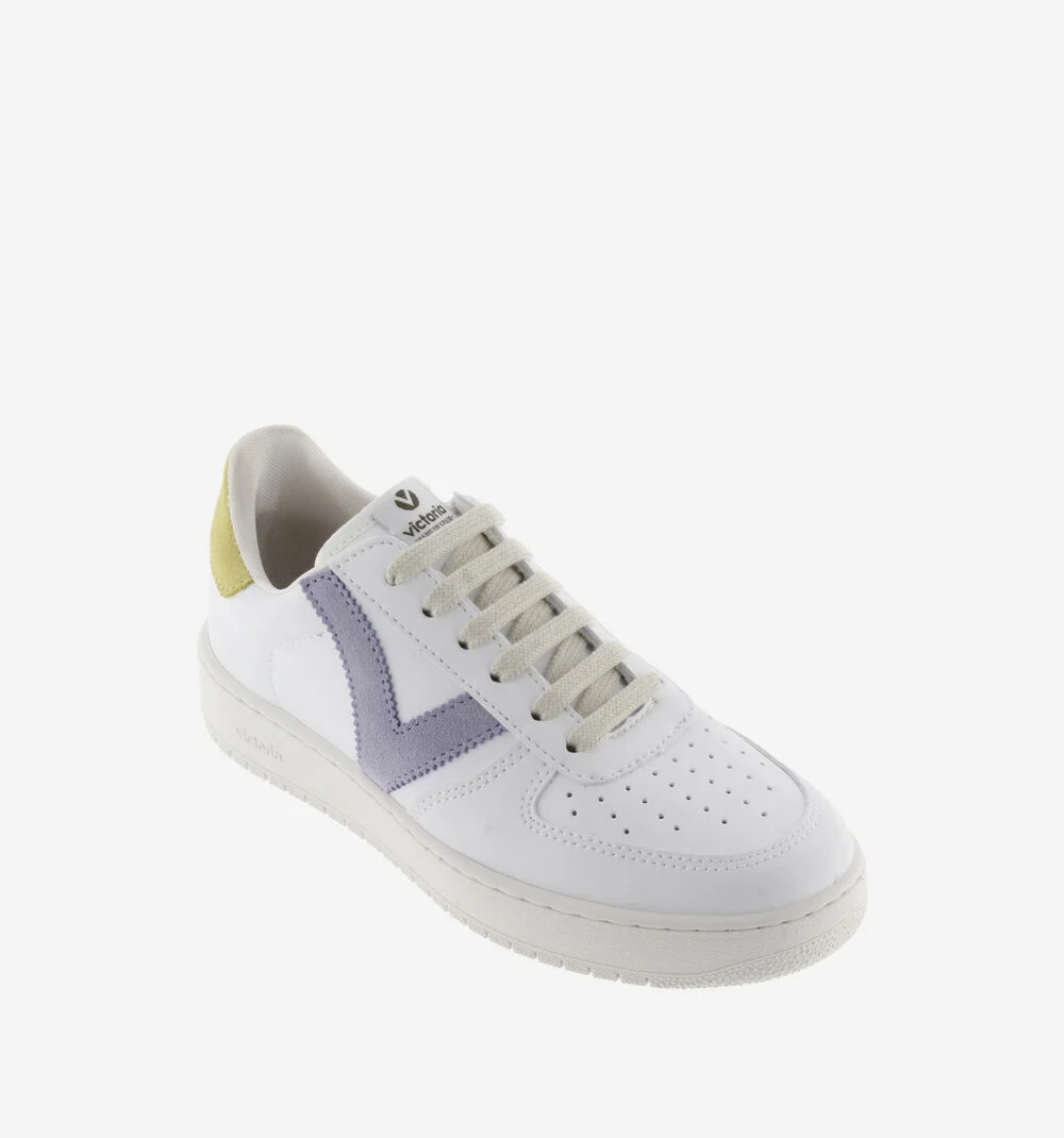 MADRID EFFET CUIR CONTRASTANTLAVANDA