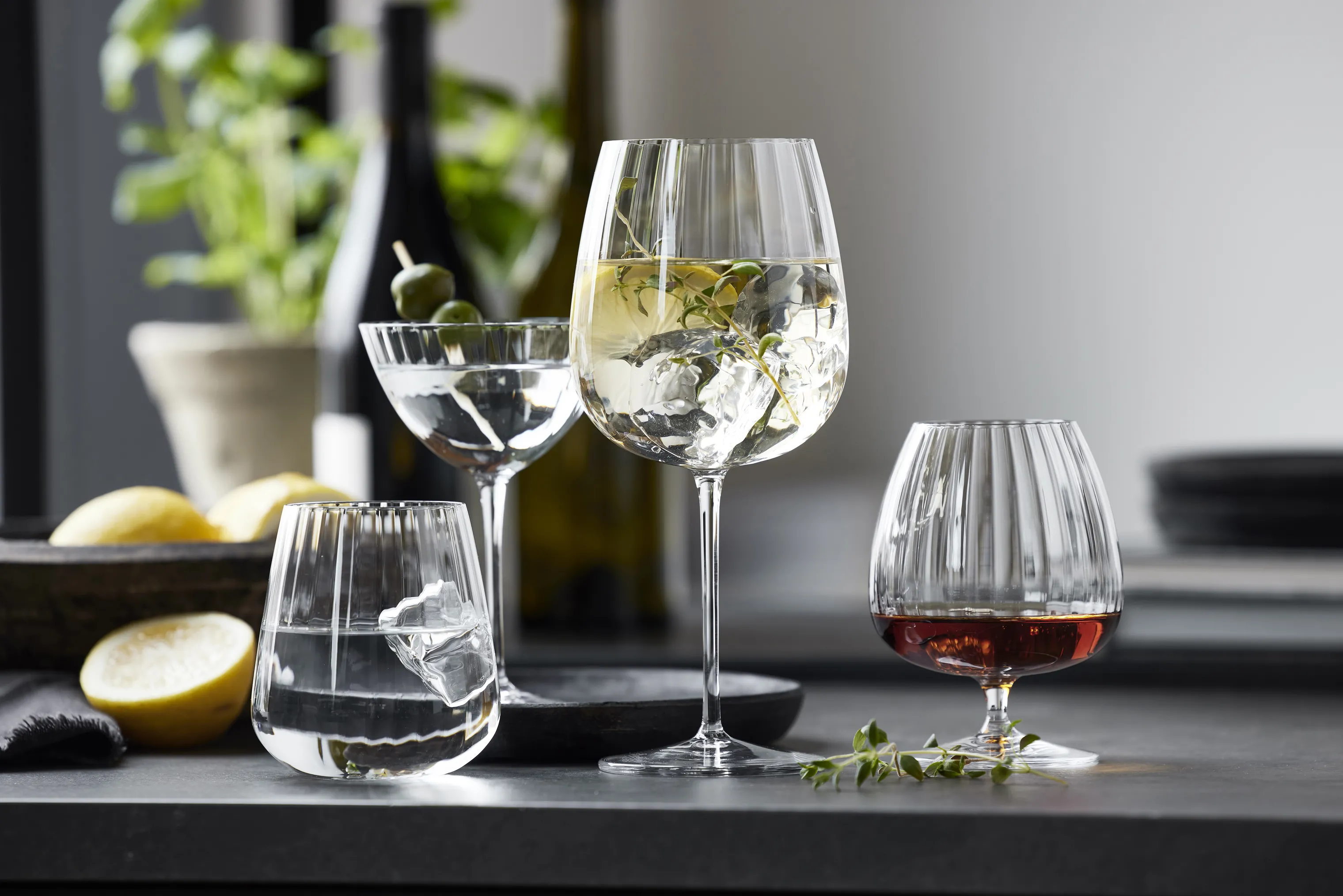 Luigi Bormioli Optica Gin & tonic-glas - 4 stk.