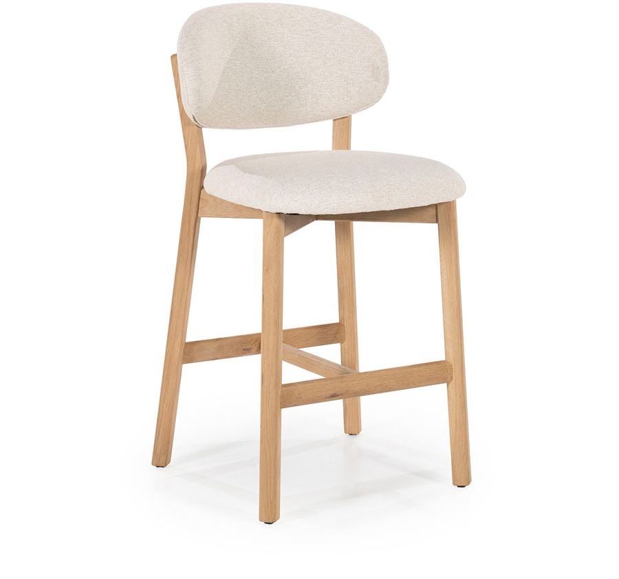 Eleonora   Mikky Beige Barkruk