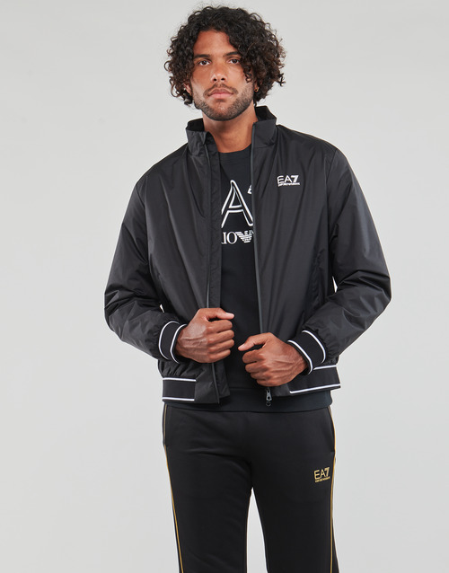 Emporio Armani EA7 - CORE ID BOMBER JKT - Noir / Blanc