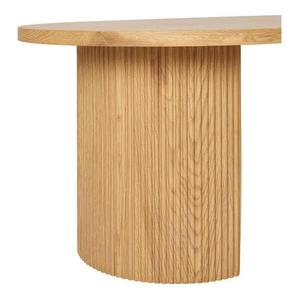 Salontafel Ovaal - Naturel - 60x120x45cm - Boavista