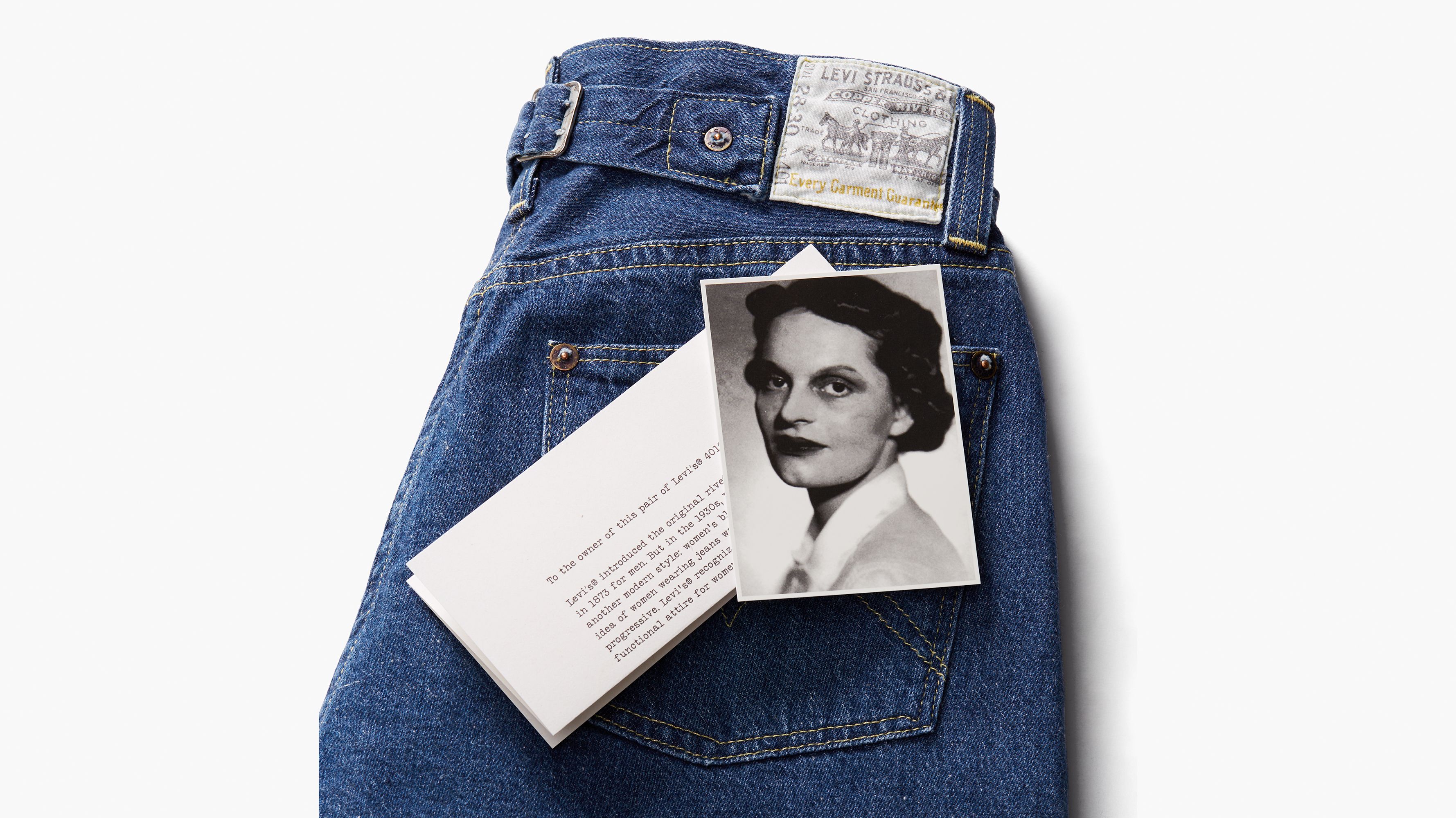 Levi's® Vintage Clothing jean 401™ - Rinse - Bleu
