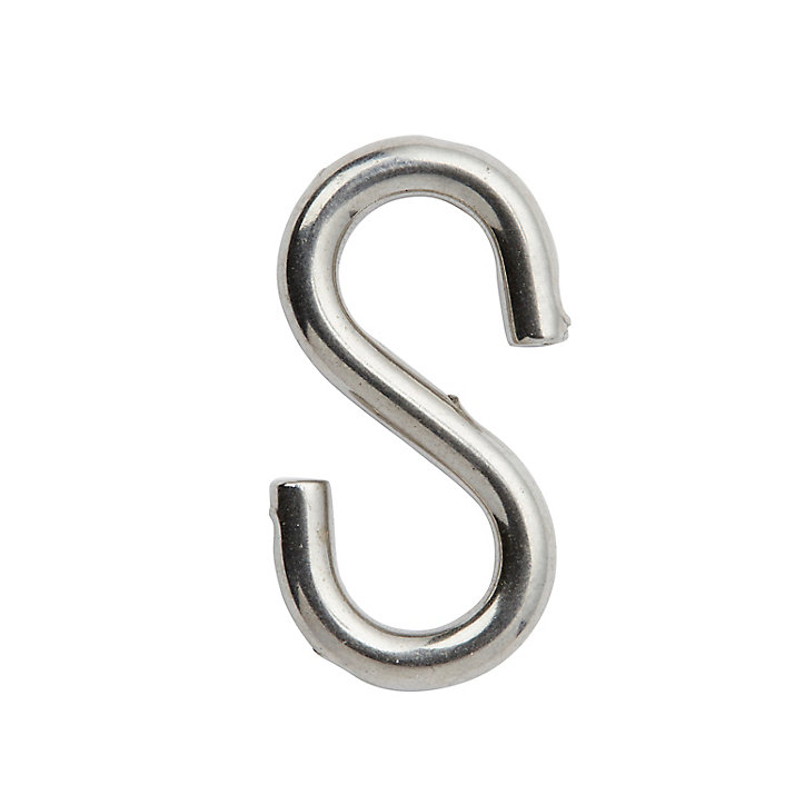 Lot de 4 esses en inox 25 mm