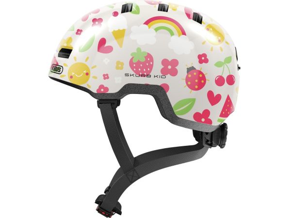 Abus Skurb Kid Cykelhjelm, Cream Summer