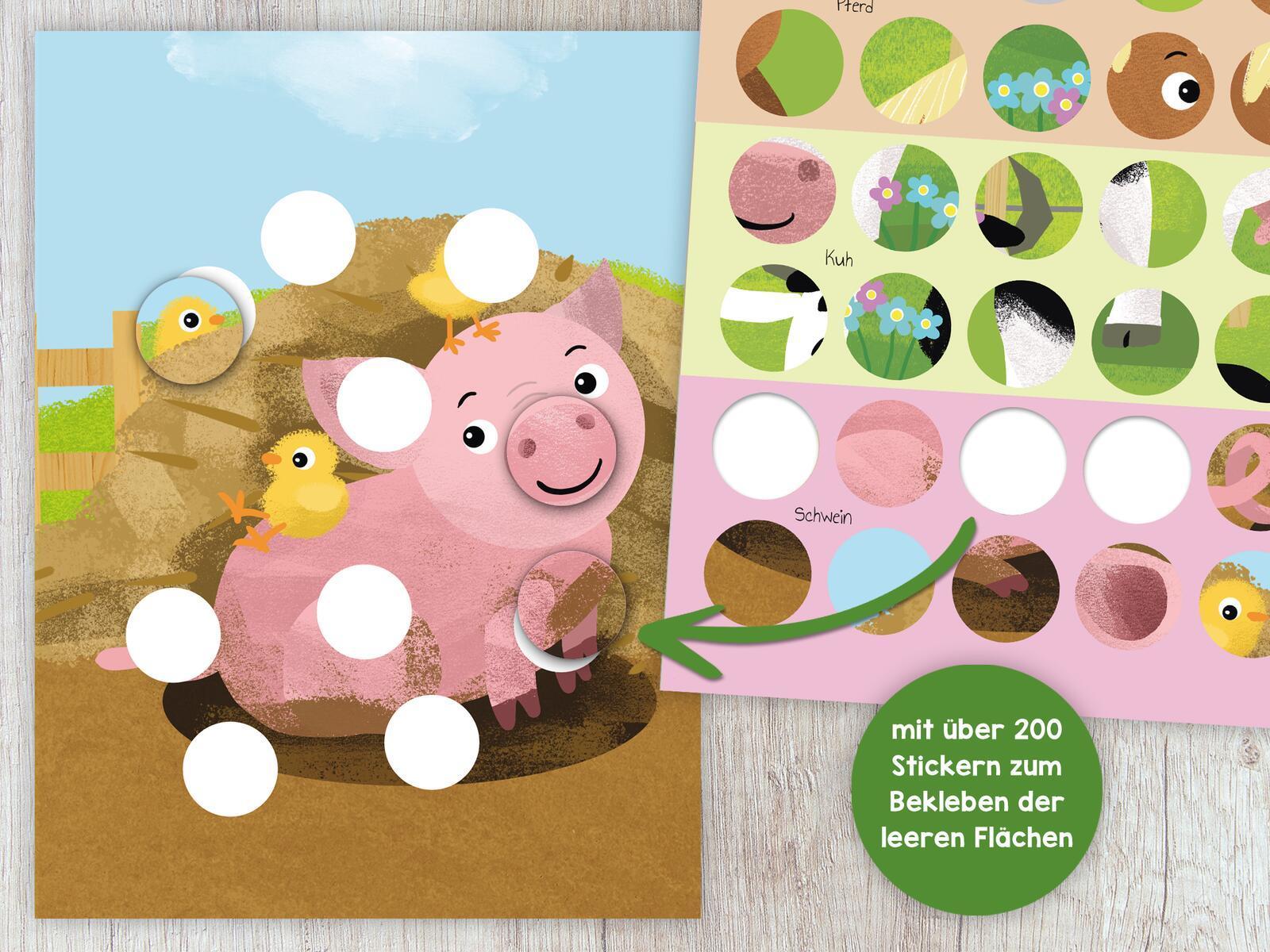 Meine Puzzle-Sticker - Bauernhof