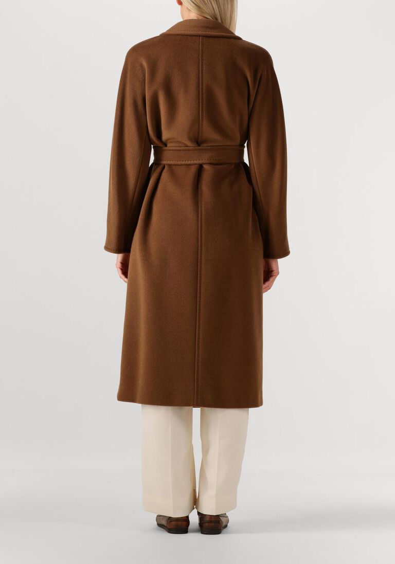 bruine max mara mantel madame