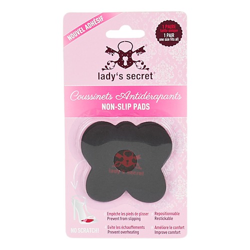 Lady's Secret - COUSSINET ANTIDERAPANTE NO SCRATCH - Noir