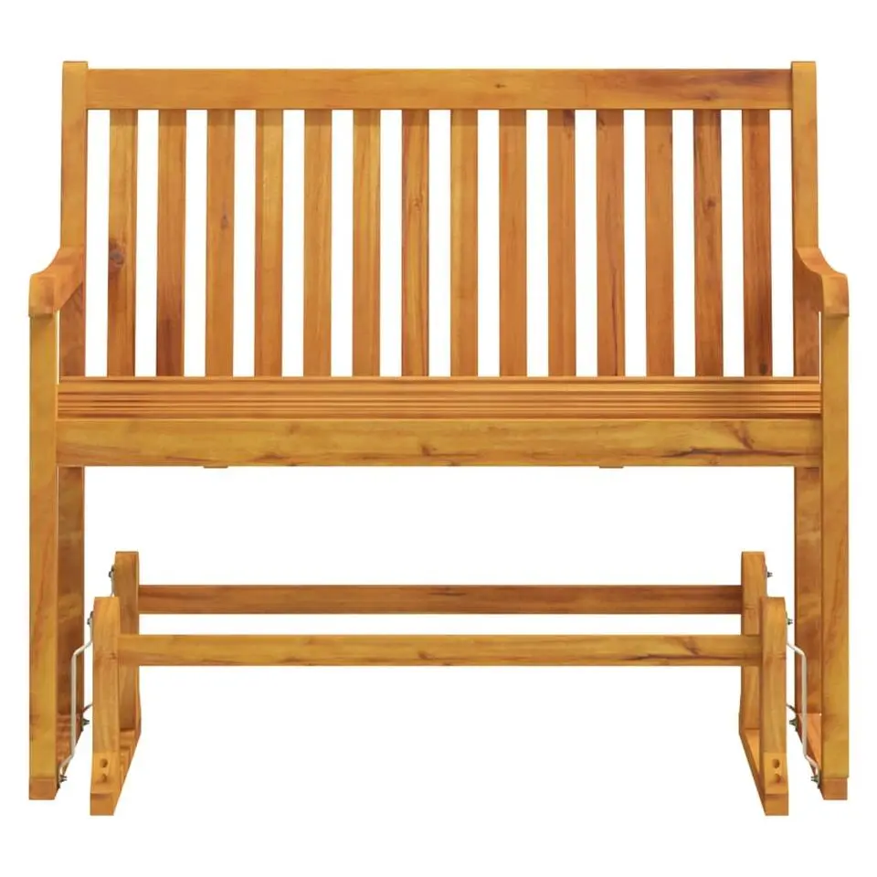 vidaXL - Schommelbank - Bruin - Acaciahout -110 cm